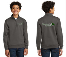 Load image into Gallery viewer, HF &amp; SC - Port &amp; Company ® Youth Core Fleece 1/4-Zip Pullover Sweatshirt