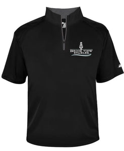 Brook View Stables Badger - B-Core Short Sleeve 1/4 Zip Tee