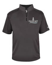 Load image into Gallery viewer, Brook View Stables Badger - B-Core Short Sleeve 1/4 Zip Tee