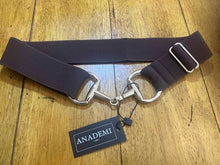 Load image into Gallery viewer, Anademi Silver Bit Buckle Stretch Belts