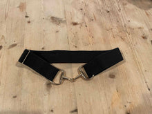 Load image into Gallery viewer, Anademi Silver Bit Buckle Stretch Belts