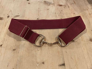 Anademi Silver Bit Buckle Stretch Belts