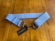 Load image into Gallery viewer, Anademi Silver Bit Buckle Stretch Belts