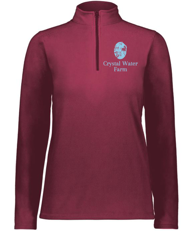 Crystal Water Farm - Micro-Lite Fleece 1/4 Zip Pullover