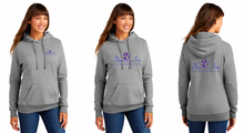 Load image into Gallery viewer, Blue Iris Equestrian - Core Fleece Pullover Hooded Sweatshirt