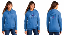 Load image into Gallery viewer, Blue Iris Equestrian - Core Fleece Pullover Hooded Sweatshirt