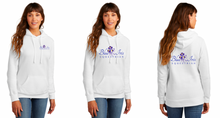 Load image into Gallery viewer, Blue Iris Equestrian - Core Fleece Pullover Hooded Sweatshirt