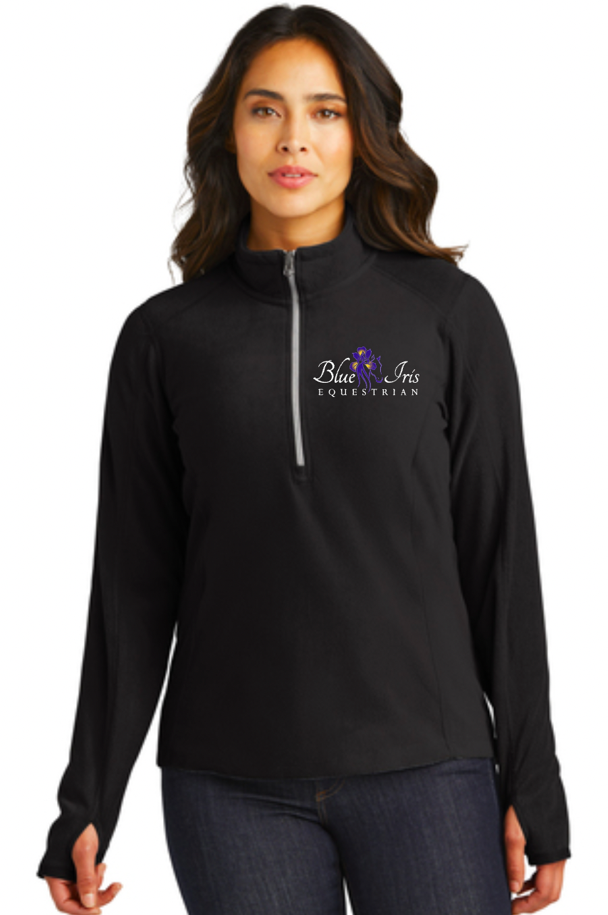 Blue Iris Equestrian - Port Authority® Microfleece 1/2-Zip Pullover