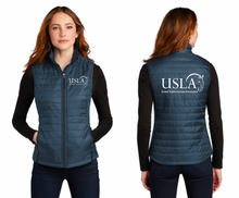 Load image into Gallery viewer, USLA - Port Authority® Packable Puffy Vest (Men&#39;s &amp; Ladies)