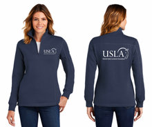 Load image into Gallery viewer, USLA - Sport-Tek® 1/4-Zip Sweatshirt (Men&#39;s &amp; Ladies)