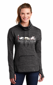 Finish Line Farm - Sport-Tek ® Ladies Triumph Cowl Neck Pullover