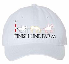 Load image into Gallery viewer, Finish Line Farm - Classic Unstructured Baseball Cap (Small Fit &amp; Regular)