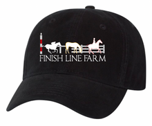 Load image into Gallery viewer, Finish Line Farm - Classic Unstructured Baseball Cap (Small Fit &amp; Regular)