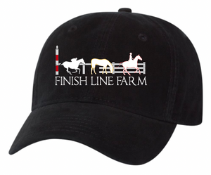 Finish Line Farm - Classic Unstructured Baseball Cap (Small Fit & Regular)