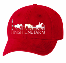 Load image into Gallery viewer, Finish Line Farm - Classic Unstructured Baseball Cap (Small Fit &amp; Regular)