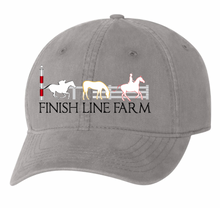 Load image into Gallery viewer, Finish Line Farm - Classic Unstructured Baseball Cap (Small Fit &amp; Regular)