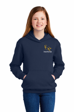 Load image into Gallery viewer, Dunham Woods Farms - Port &amp; Company® Youth Core Fleece Pullover Hooded Sweatshirt