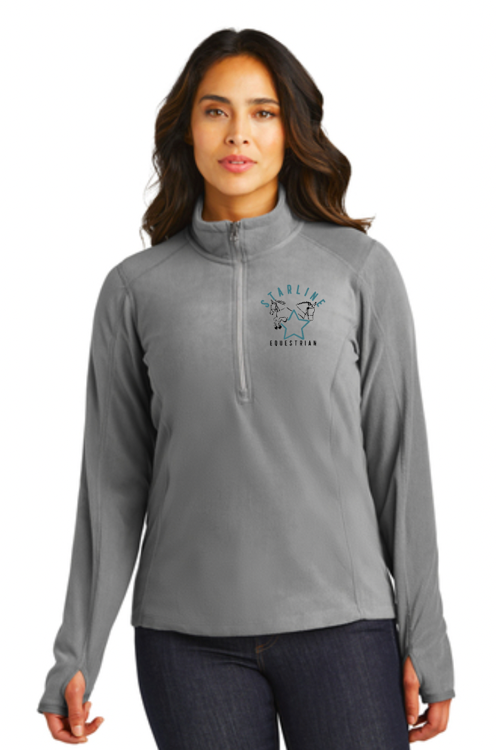 Starline Equestrian - Port Authority® Ladies Microfleece 1/2-Zip Pullover