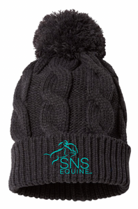 SNS Equine LLC - Richardson - Chunk Twist Knit Beanie With Cuff