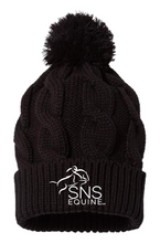 Load image into Gallery viewer, SNS Equine LLC - Richardson - Chunk Twist Knit Beanie With Cuff