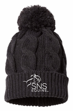 Load image into Gallery viewer, SNS Equine LLC - Richardson - Chunk Twist Knit Beanie With Cuff