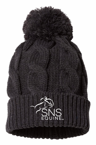 SNS Equine LLC - Richardson - Chunk Twist Knit Beanie With Cuff