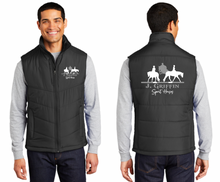 Load image into Gallery viewer, J. Griffin Sport Horses - Port Authority® Puffy Vest (Men&#39;s, Women&#39;s)