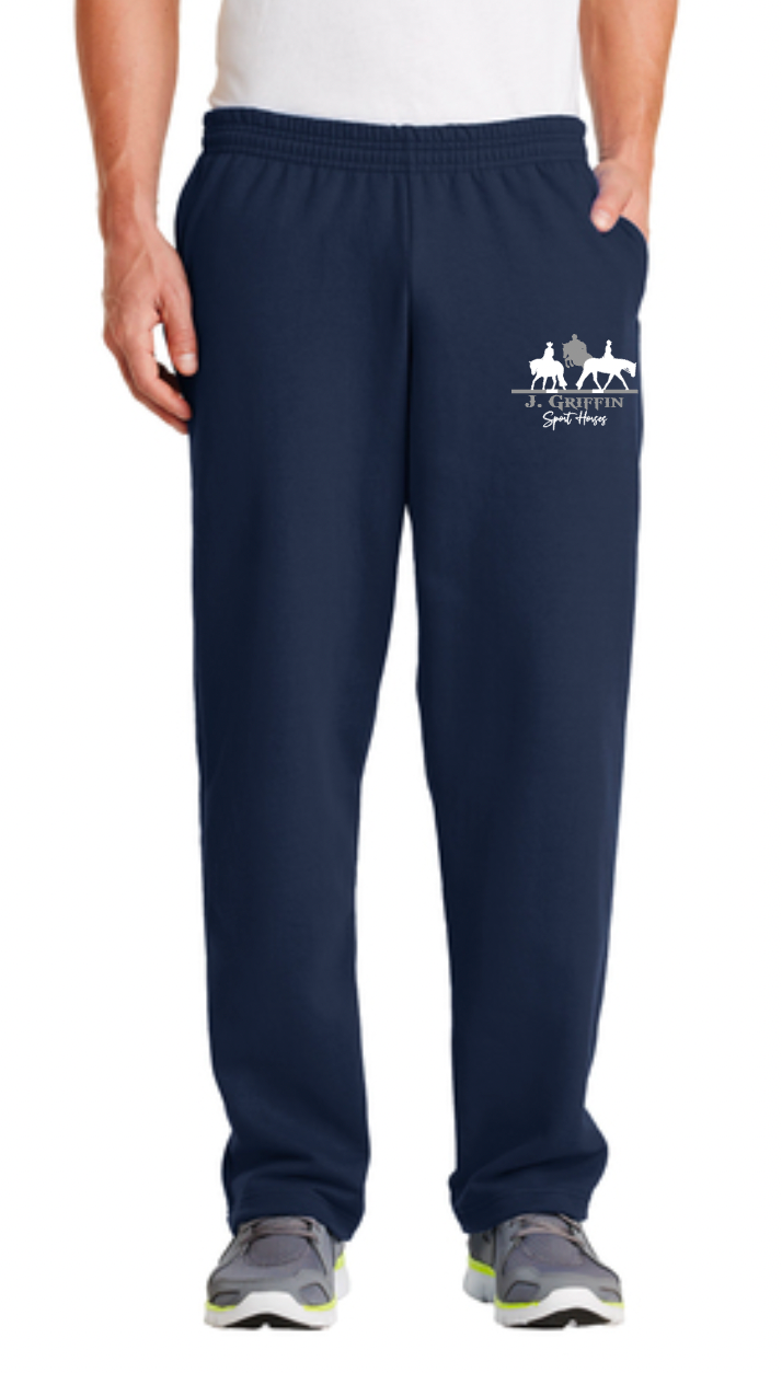 J. Griffin Sport Horses - Gildan - Heavy Blend™ Open-Bottom Sweatpants