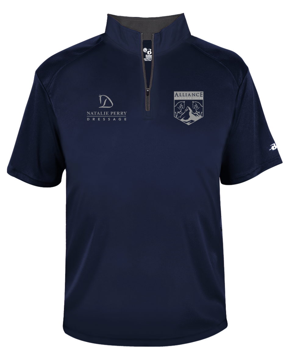 Alliance Equestrian Center - B-CORE Short Sleeve 1/4 ZIP