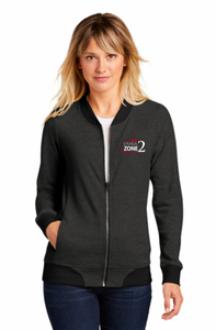 USHJA Zone - Sport-Tek® Ladies Lightweight French Terry Bomber