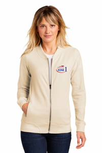 USHJA Zone - Sport-Tek® Ladies Lightweight French Terry Bomber