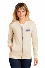 Load image into Gallery viewer, USHJA Zone - Sport-Tek® Ladies Lightweight French Terry Bomber