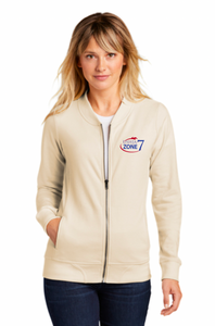 USHJA Zone - Sport-Tek® Ladies Lightweight French Terry Bomber