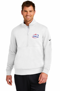 USHJA Zone - Nike Club Fleece Sleeve Swoosh 1/2-Zip