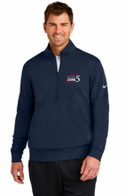 Load image into Gallery viewer, USHJA Zone - Nike Club Fleece Sleeve Swoosh 1/2-Zip