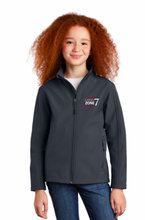 Load image into Gallery viewer, USHJA Zone - Port Authority® Youth Core Soft Shell Jacket