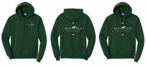 Bull Run Equestrian Center - Port & Company® Core Fleece Hooded Sweatshirt - SCREEN PRITNED