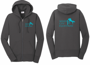 Windy City Equestrian - Port & Company® Core Fleece Hooded Sweatshirt (Adult & Youth)