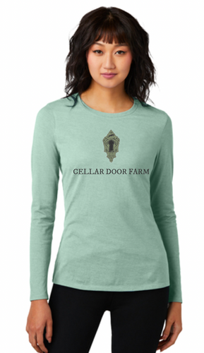 Cellar Door Farm - District® Women’s Perfect Blend® CVC Long Sleeve Tee