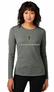 Cellar Door Farm - District® Women’s Perfect Blend® CVC Long Sleeve Tee