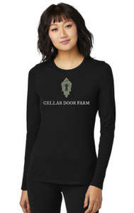 Cellar Door Farm - District® Women’s Perfect Blend® CVC Long Sleeve Tee