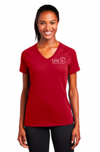 Load image into Gallery viewer, USLA - Sport-Tek® Ladies Ultimate Performance V-Neck