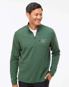 Cellar Door Farm - Adidas - 3-Stripes Quarter-Zip Sweater (Men's & Ladies)