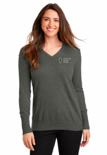 Load image into Gallery viewer, Cellar Door Farm - Port Authority® V-Neck Sweater (Ladies &amp; Men&#39;s)