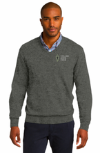 Load image into Gallery viewer, Cellar Door Farm - Port Authority® V-Neck Sweater (Ladies &amp; Men&#39;s)