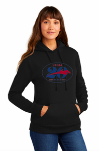 USHJA 20th Anniversary - Ladies Core Fleece Pullover Hooded Sweatshirt