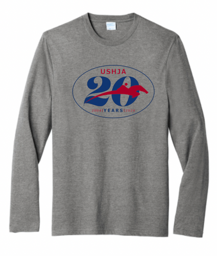 USHJA 20th Anniversary - Long Sleeve Core Cotton Tee