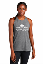 Load image into Gallery viewer, Willow Creek Farm - Sport-Tek® Ladies PosiCharge® Tri-Blend Wicking Tank