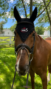 USHJA Zone - Tie Down Ear Bonnet