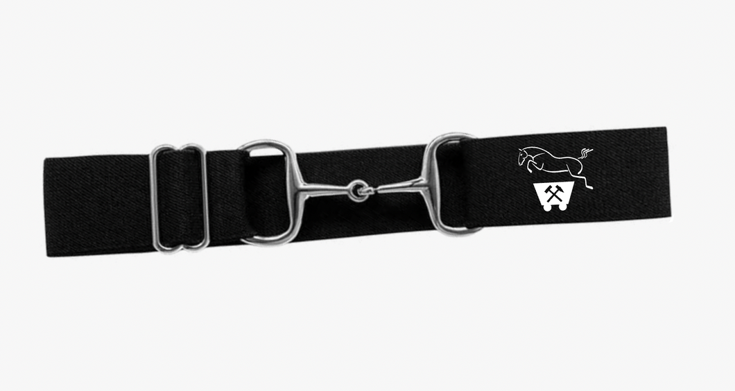 Lost Miner Riding Center - Anademi Silver Bit Buckle Stretch Belts